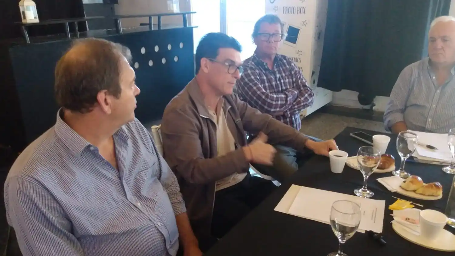 Mariano Carrillo con ruralistas