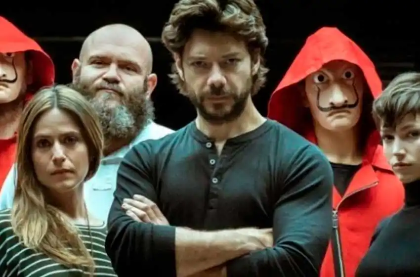 Primera imagen del rodaje de la temporada 5 de La Casa de Papel: "El Profesor ha vuelto"