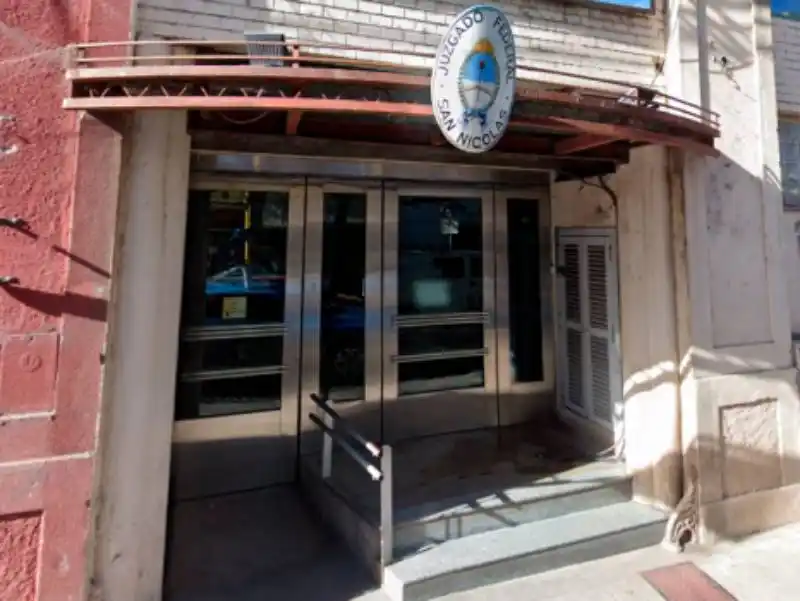 La resonante decisión se adoptó en el Juzgado Federal de San Nicolás.