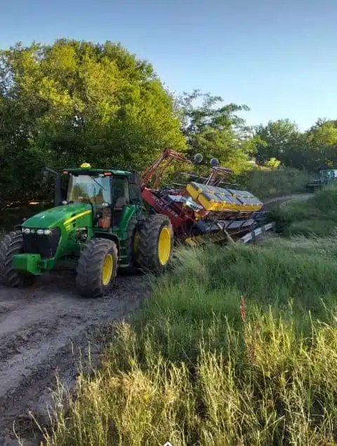 Cedieron las tablas de un puente