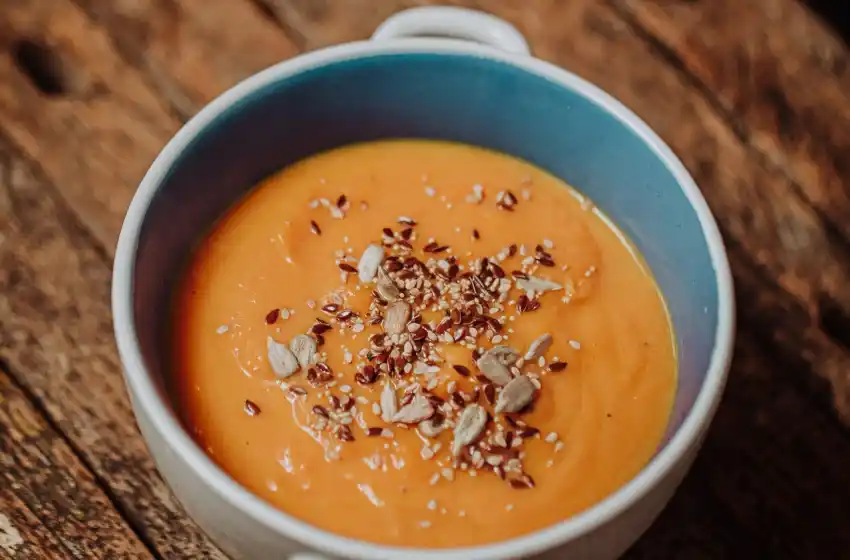 Sopa crema de Jengibre y Calabaza