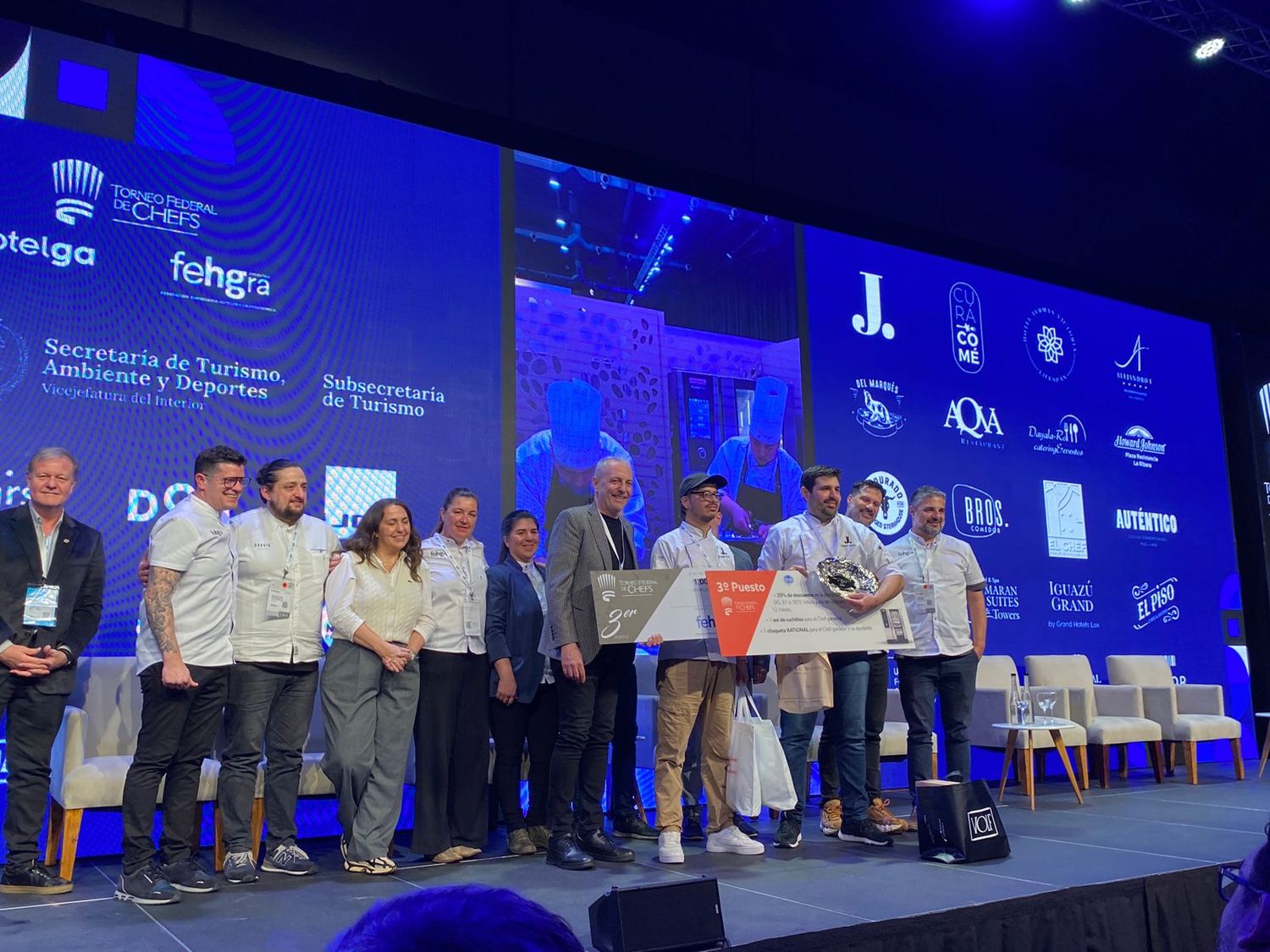 Con sabores entrerrianos, Justo Restaurant subió al podio en el Torneo Federal de Chefs