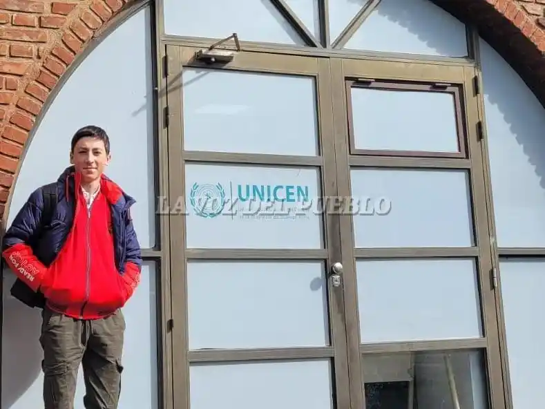 Iago Menéndez Toledo, este sábado en la Universidad Nacional del Centro