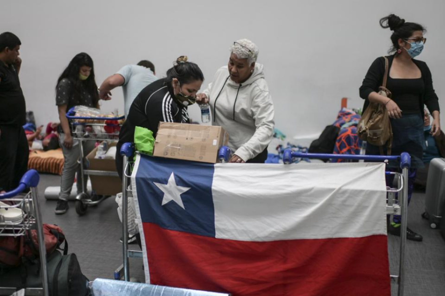 El 97% de las camas de terapia intensiva están ocupadas en Chile