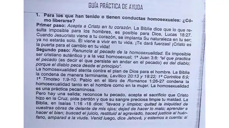 Repudian a un colegio de Paraná por enseñar como “no aceptar a los homosexuales”