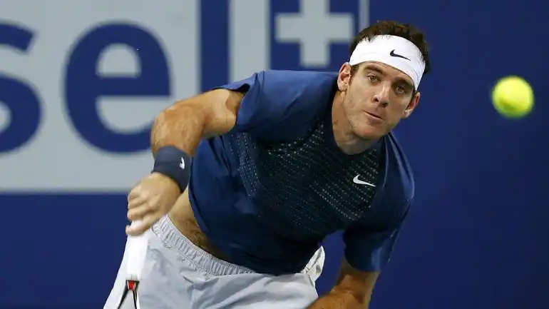 Masters de Londres: Del Potro debutó con victoria ante Gasquet