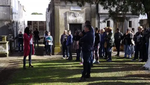 El cementerio epicentro del Día de los Monumentos