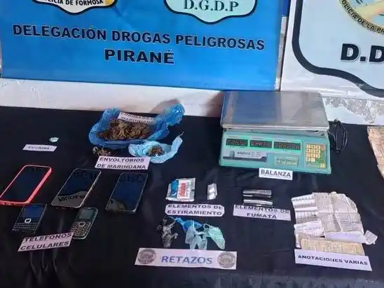 Palo Santo: Desarticulan dos puntos 
de venta y detienen a los responsables