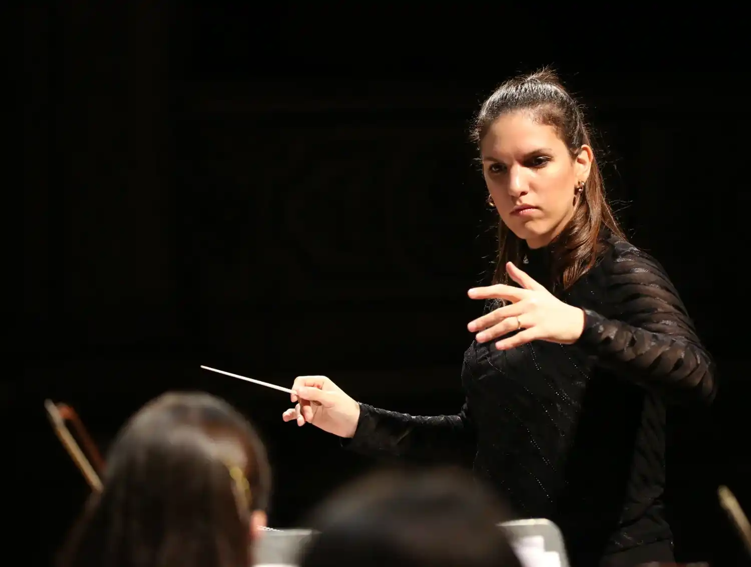 Danisa Alesandroni, directora de la Camerata Rosario.