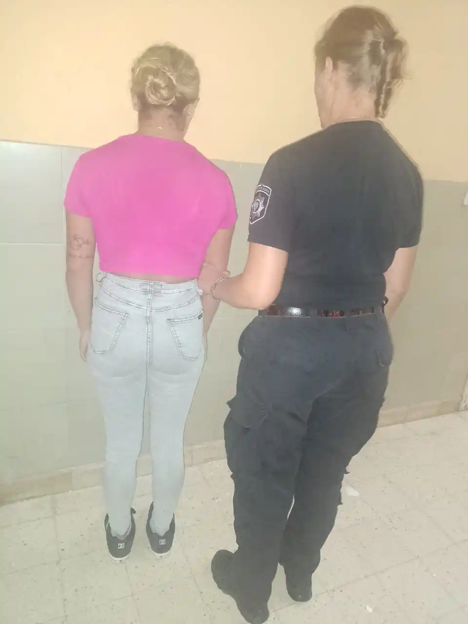 Mujer detenida