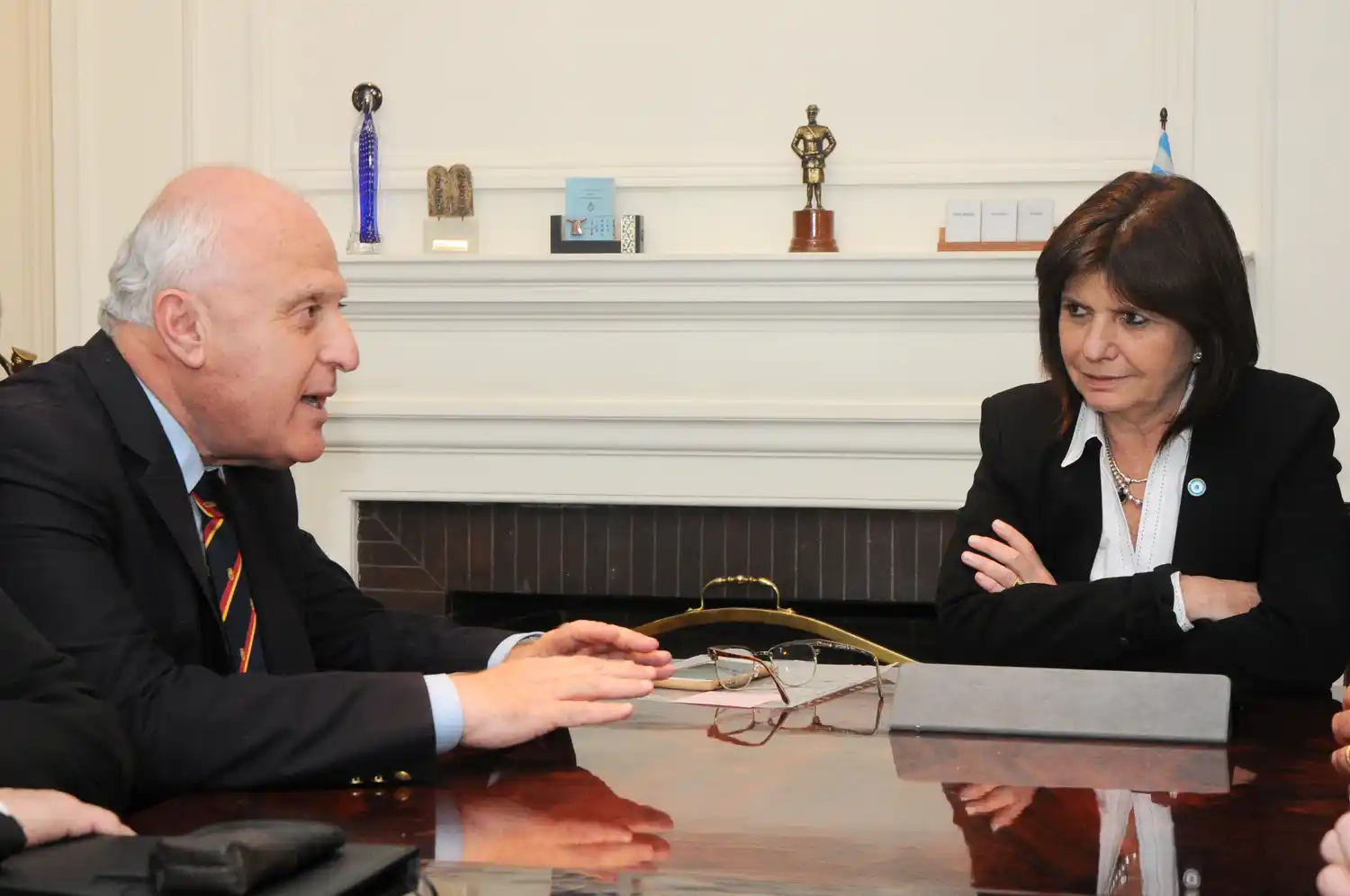 “Buena sintonía” entre Lifschitz y Bullrich