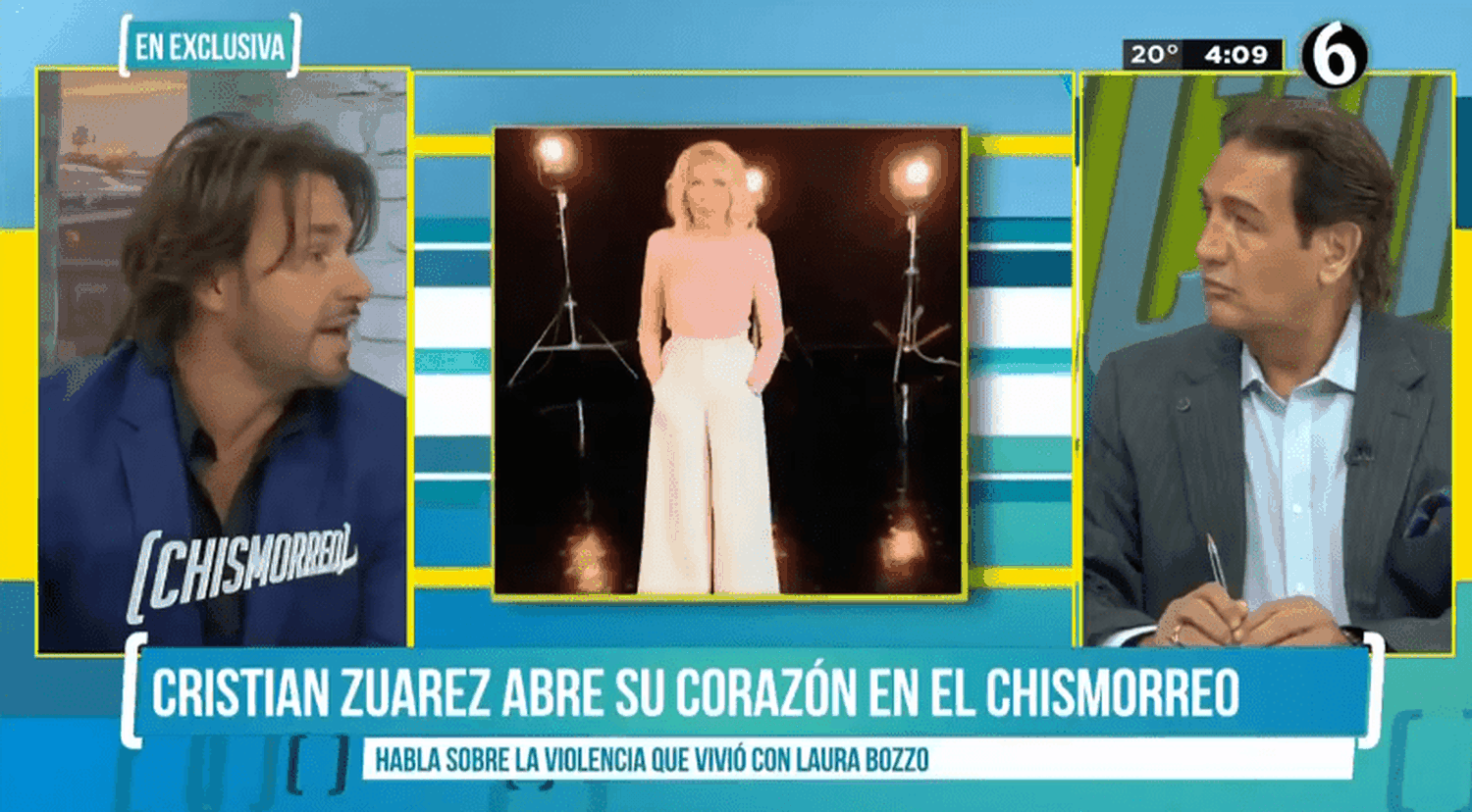 Cristian Zuárez da entrevistas en México. Foto: Facebook
