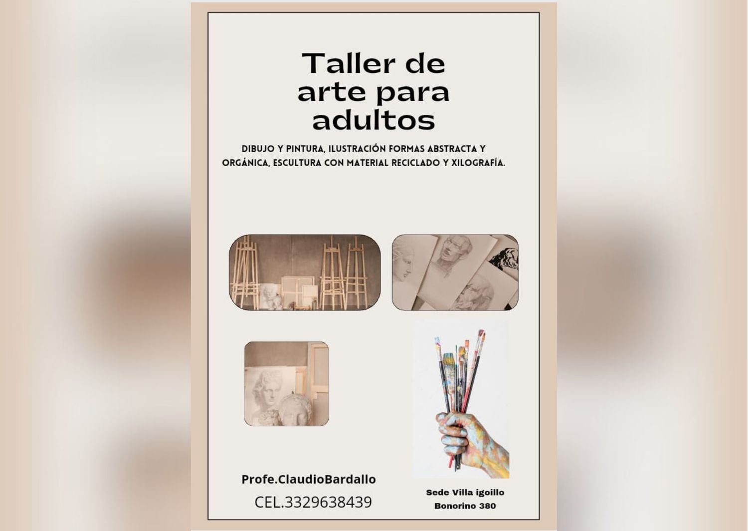 Taller de arte para adultos