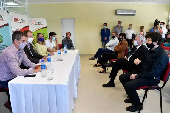 Desarrollo industrial: Bordet destacó las políticas 