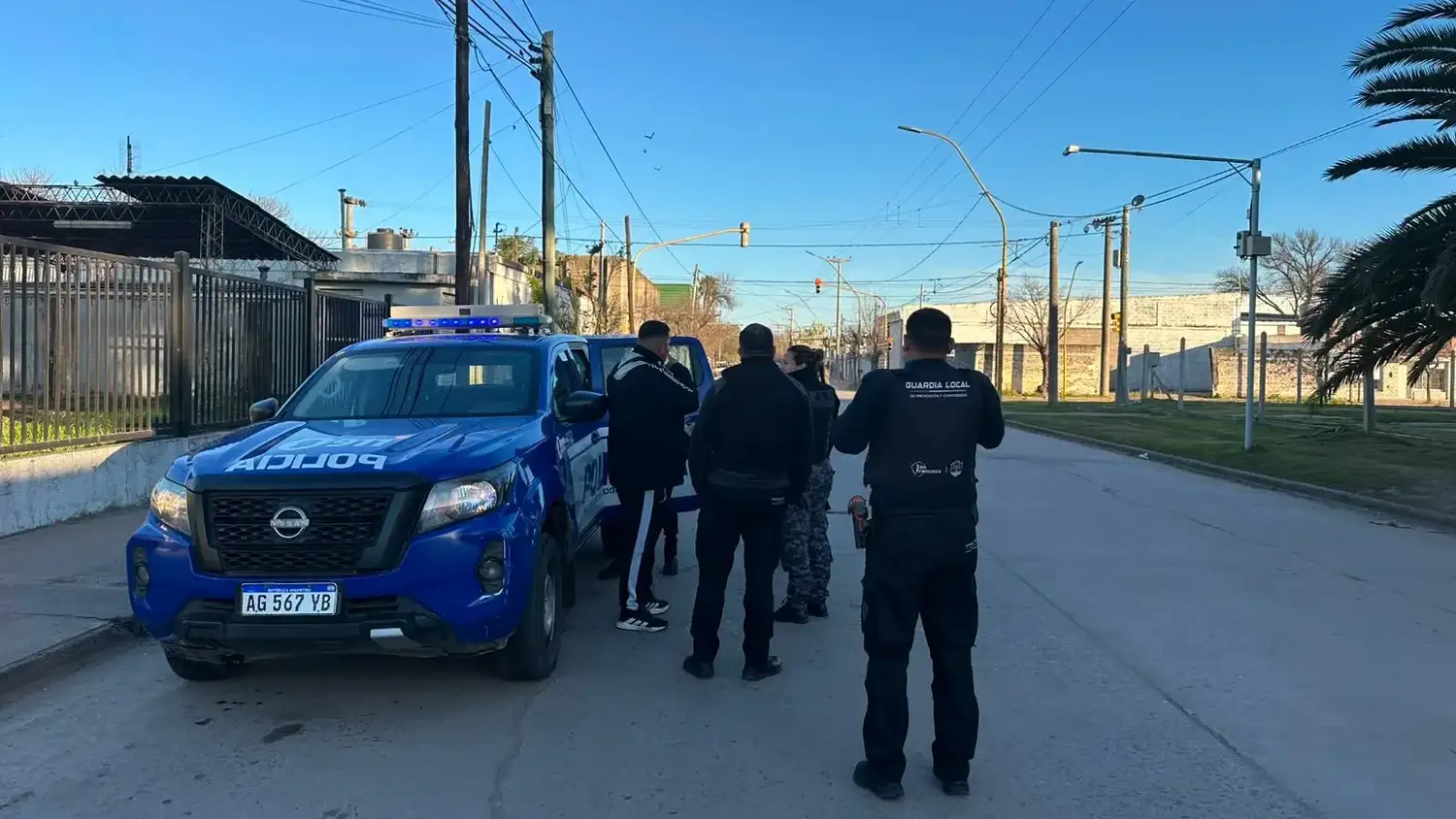 Detuvieron a un hombre por agredir a su madre y violar una restricción judicial