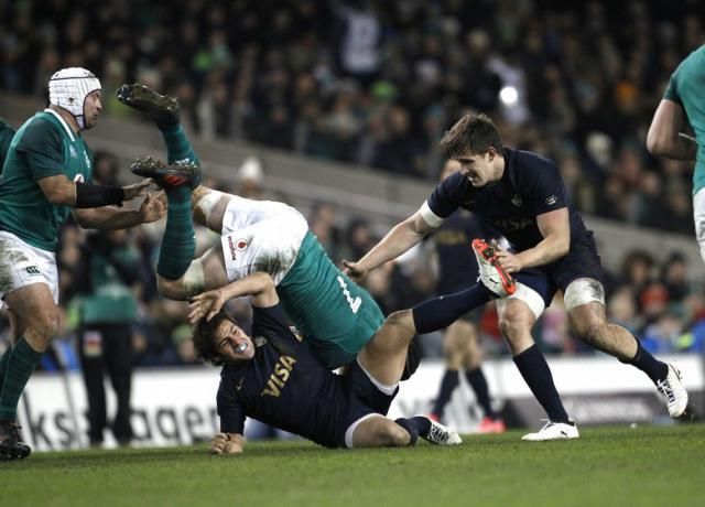 Los Pumas cerraron su gira europea con una derrota ante Irlanda