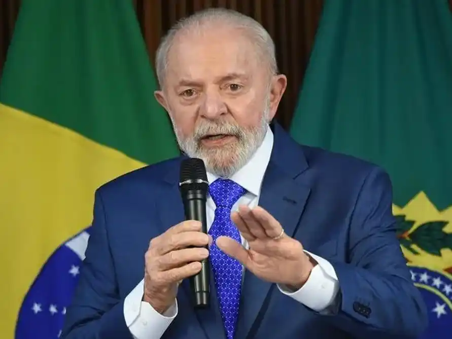 El presidente de Brasil, Luiz Inácio Lula da Silva.