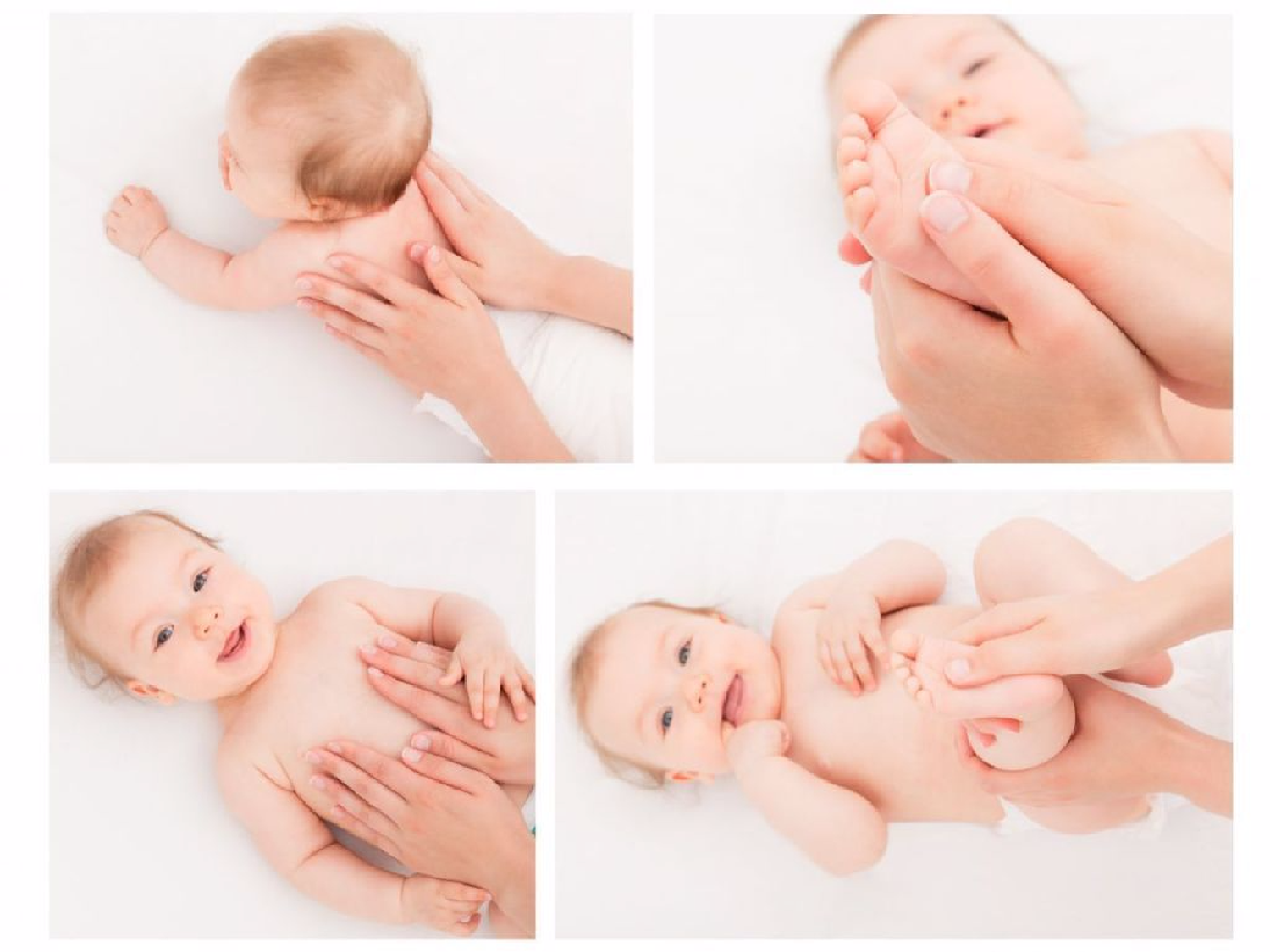 Masaje de Shantala para bebés: amor y salud en las manos de mamá