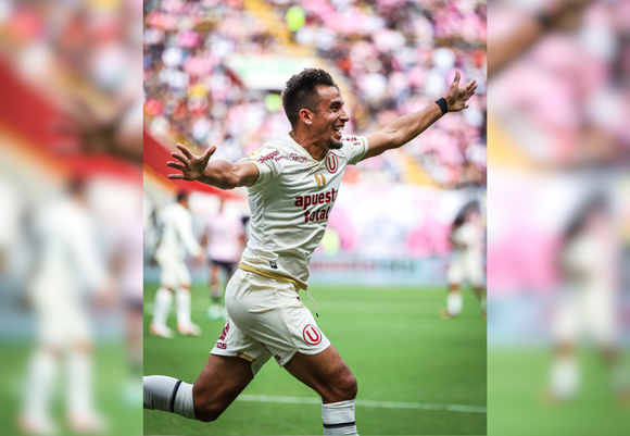 Pérez Guedes marcó un gol en la victoria de Universitario (Video)