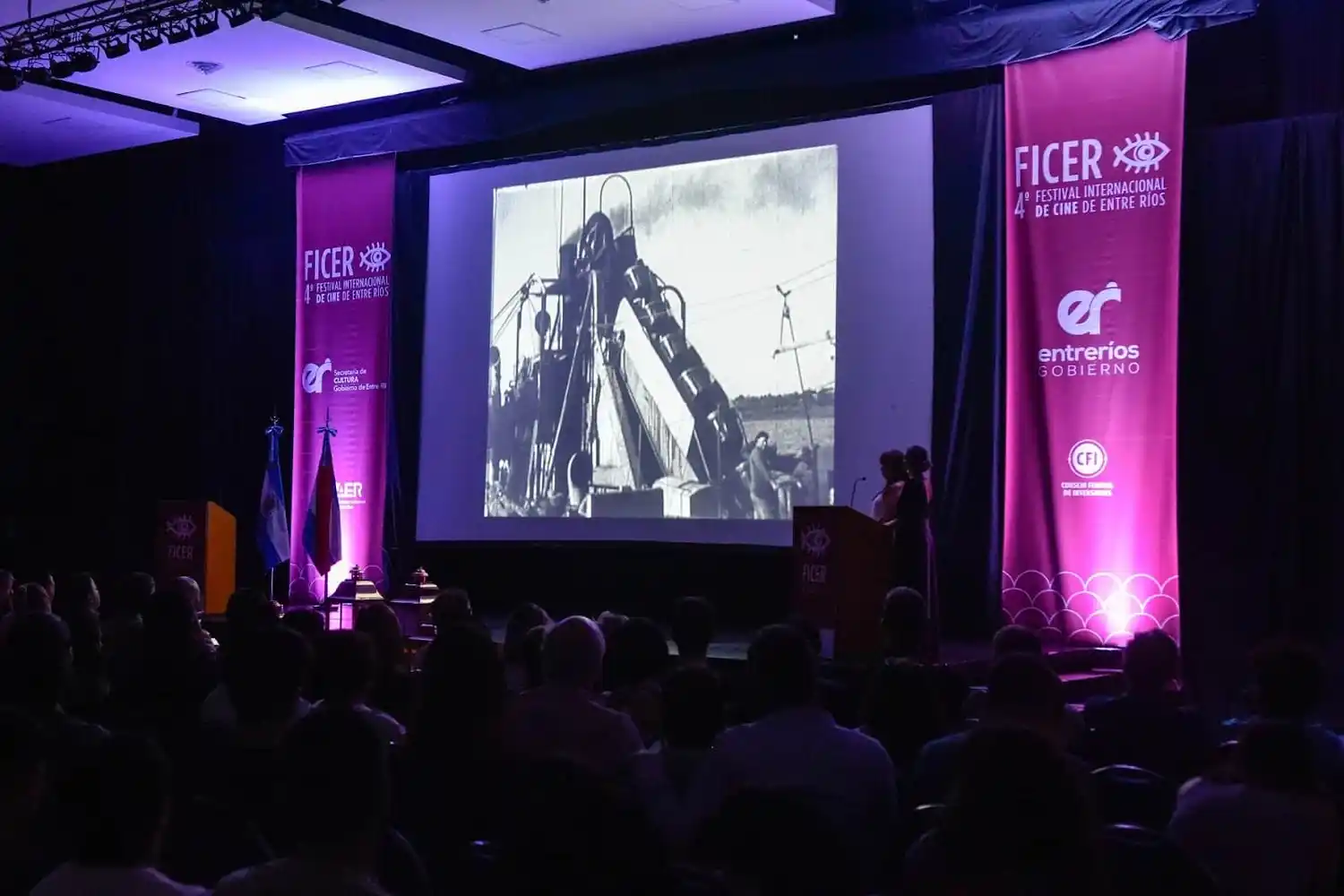 Comenzó el 4° Festival Internacional de Cine de Entre Ríos