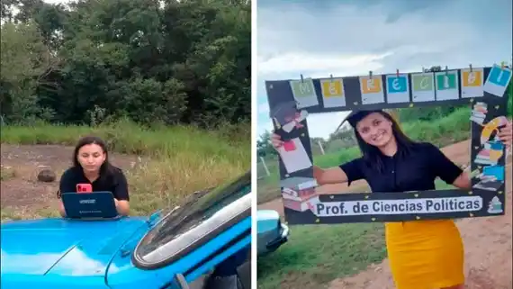 Se quedó sin señal, rindió su último final a un costado de la ruta y se recibió