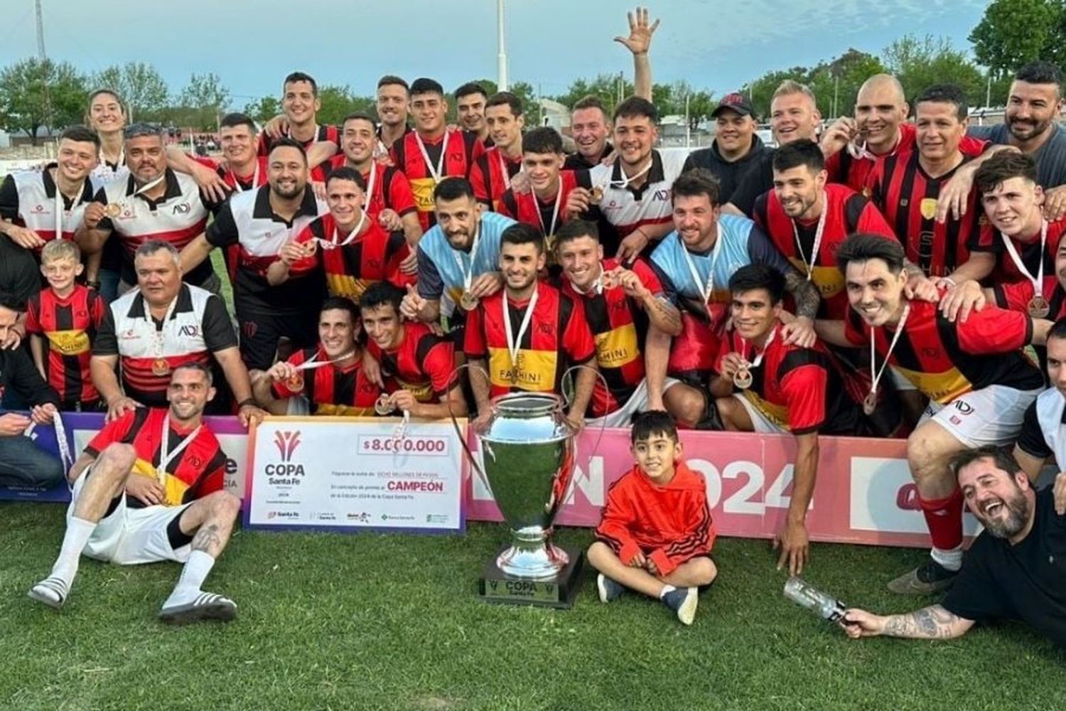 En un hecho histórico, Juventud de Esperanza es campeón de la Copa Santa Fe