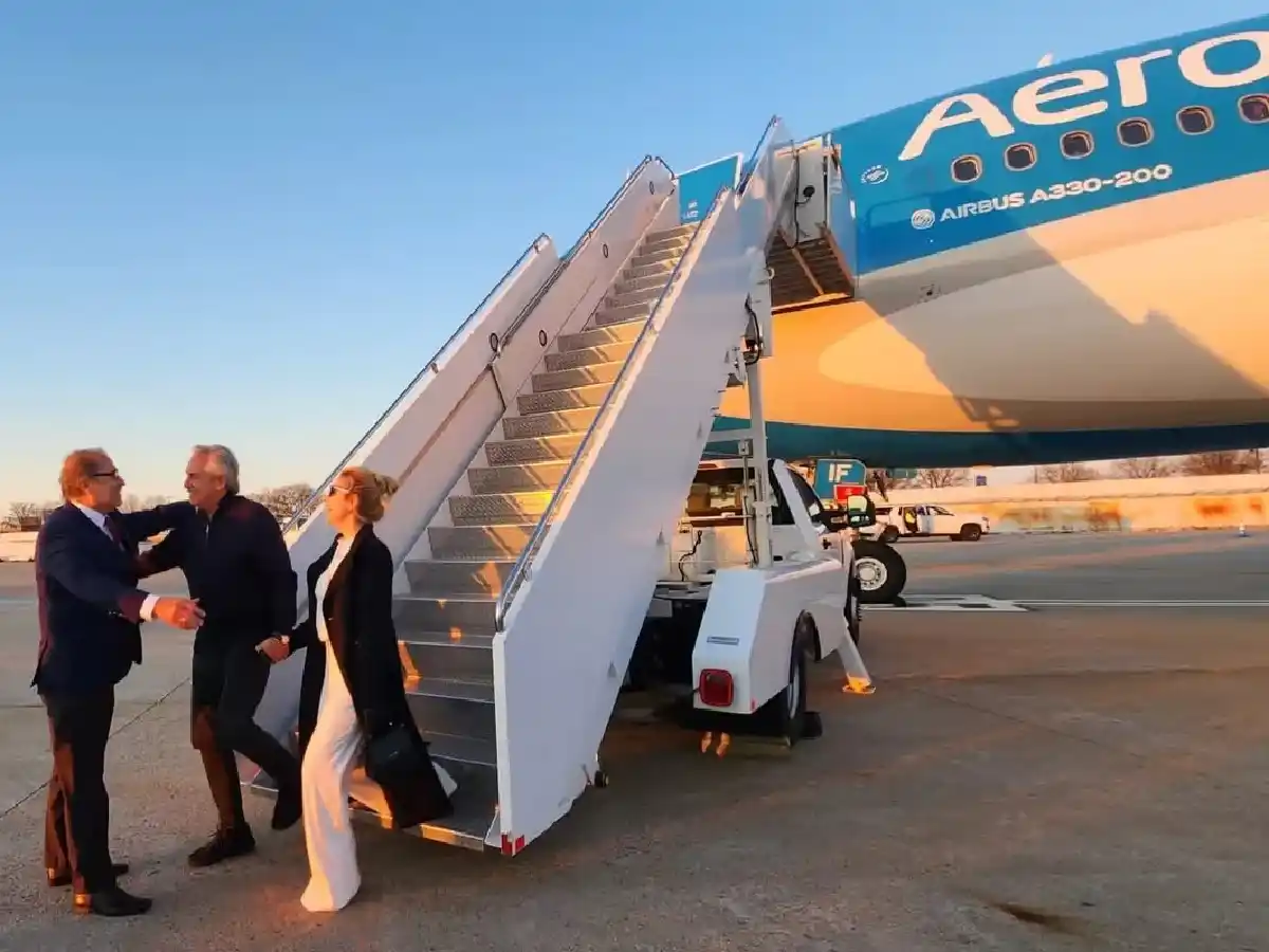 Alberto Fernández arribó a Estados Unidos para reunirse con Biden