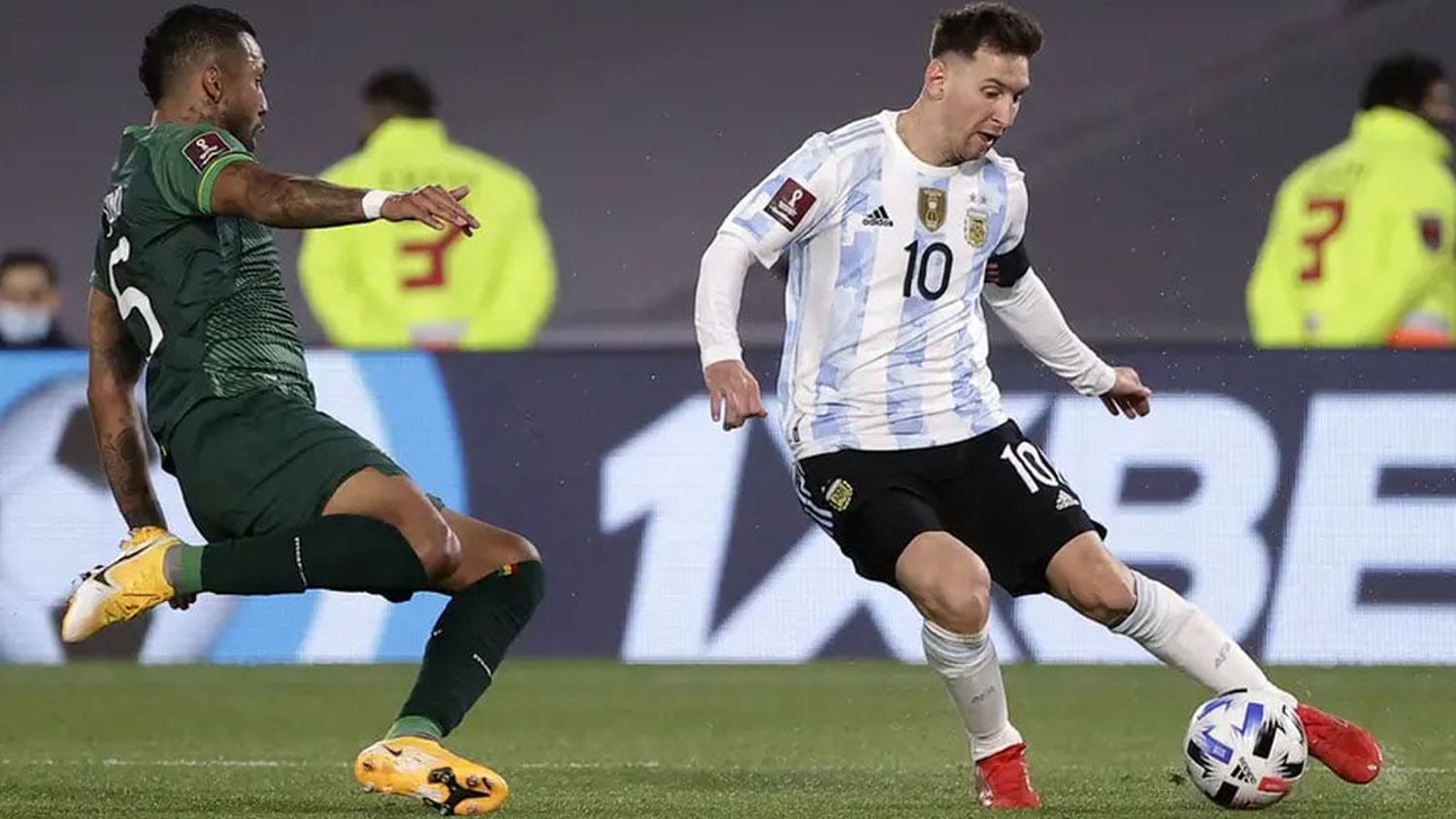 La última vez que la Argentina enfrentó a Bolivia fue en el Monumental y ganó por 3 a 0, con tres goles de Lionel Messi