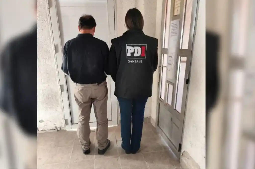 El detenido fue trasladado a sede policial. Foto: Gentileza