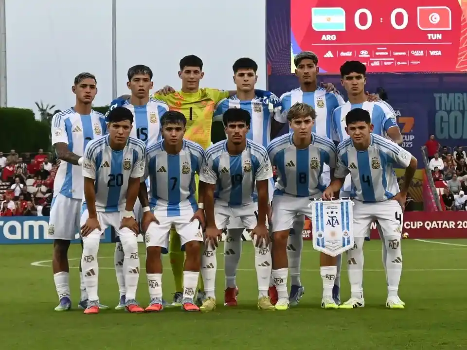 La Sub 17 argentina se enfrenta a Mexico desde las 11:45