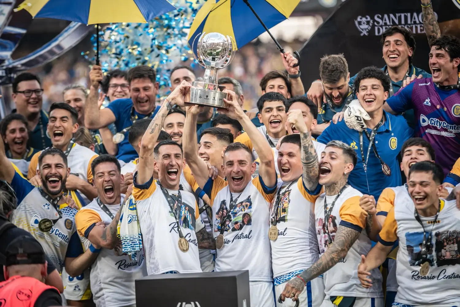 Rosario Central venció a Estudiantes en un final polémico y se consagró campeón de la Supercopa Internacional