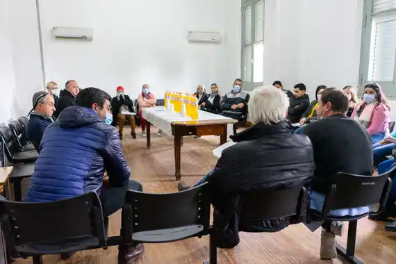 Hospital: se realizó una reunión con personal de admisión