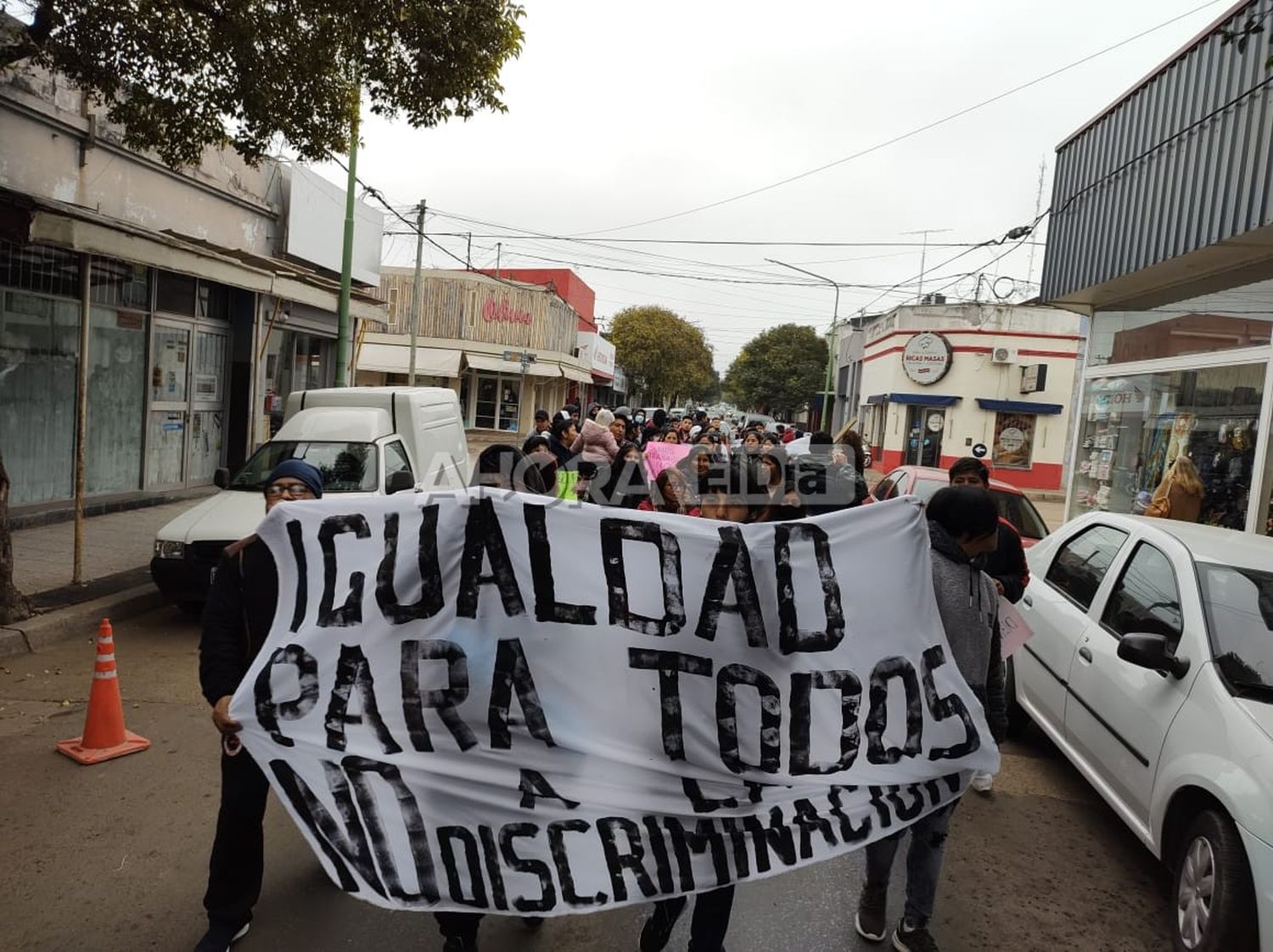 marcha comerciantes bolivianos - 2