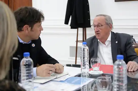 Kicillof y Lunghi se reunieron para avanzar en el proyecto del predio Sans Souci