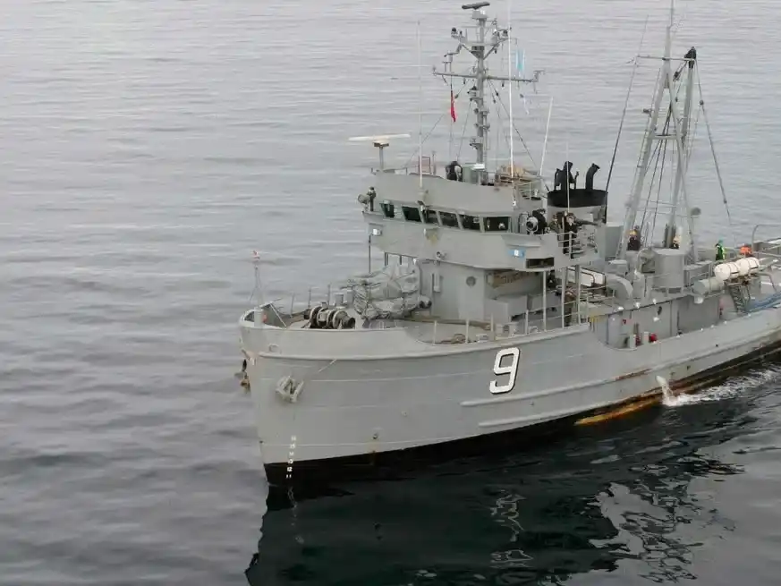 El histórico buque participó de la guerra en 1982.