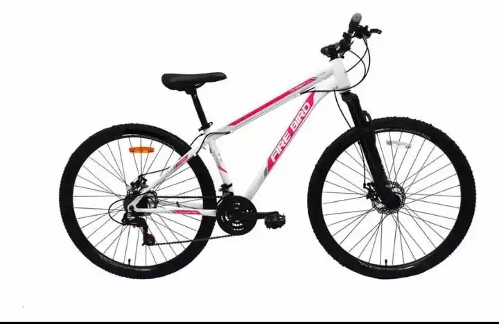 El rodado sustraído es blanco y con calcomanías rosas.