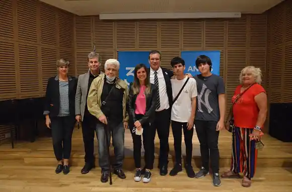 Raverta y Bauer visitaron el museo Malvinas e Islas del Atlántico sur