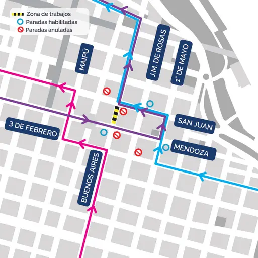 Por una obra de la EPE habrá un corte por 45 días en calle Buenos Aires