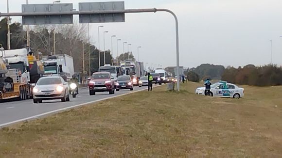 Paro de transportistas: demoras en ruta 9 por la protesta en el km 153