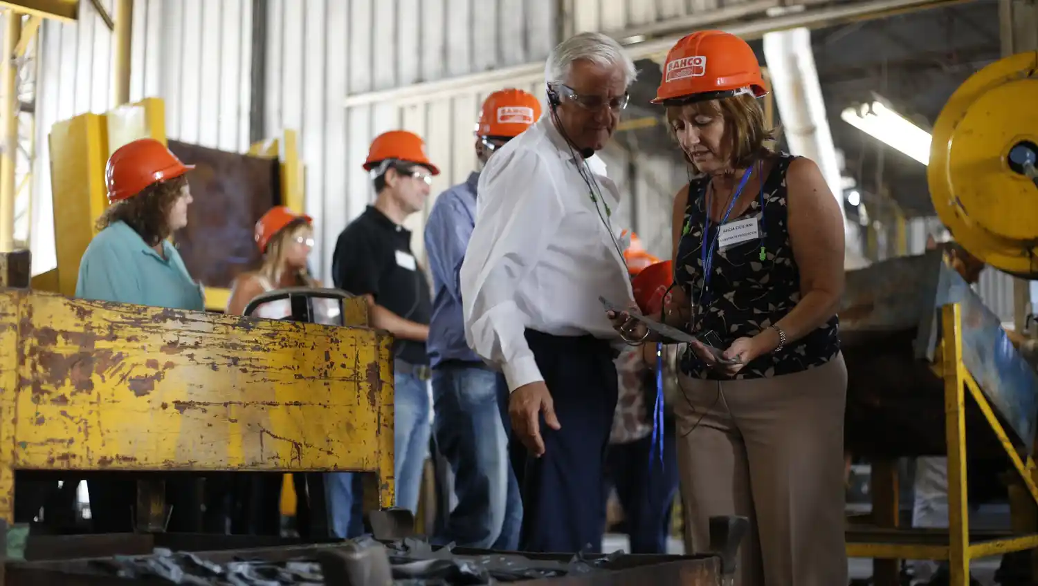 La ministra Ciciliani visitó la fábrica de herramientas Bahco