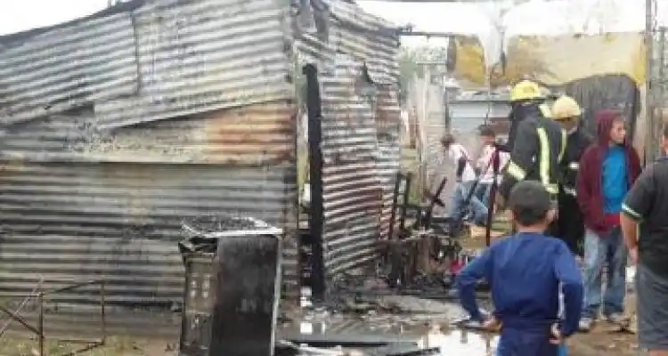 Incendio en El Argentino