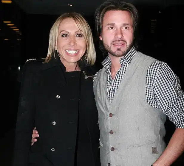 Laura Bozzo y Christian Zuárez en otros tiempos. Foto: Instagram