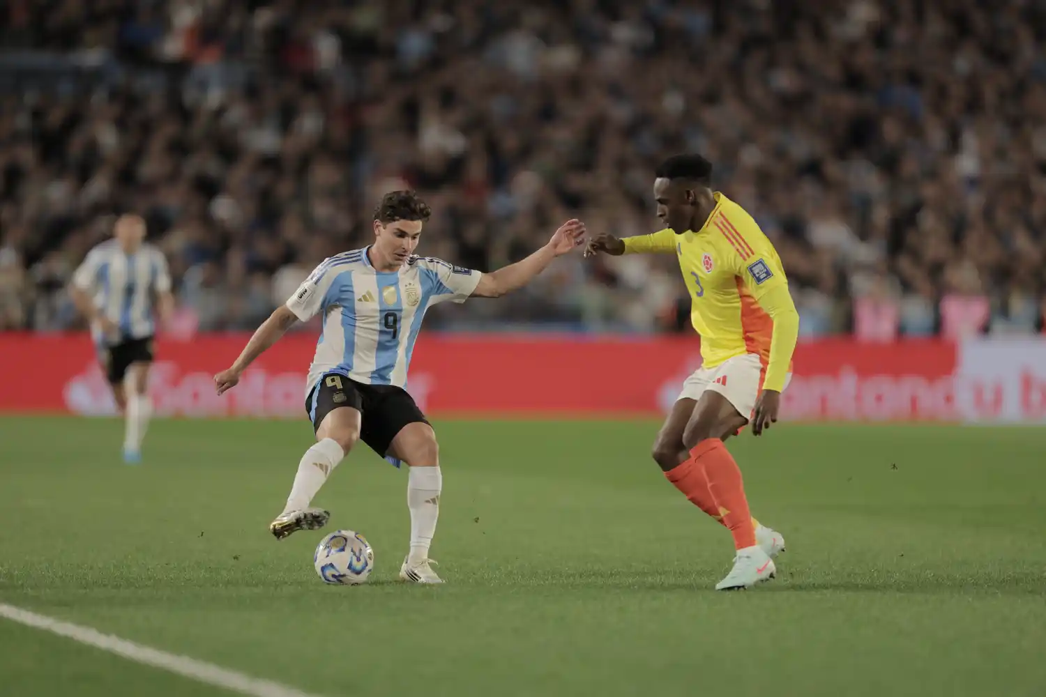 La Scaloneta igualó con Colombia