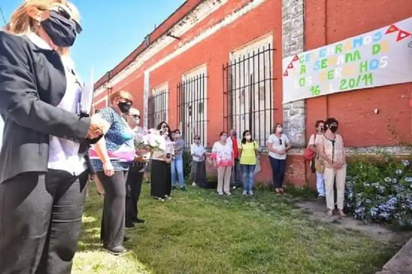 Acto por el centenario del Hogar de Niñas