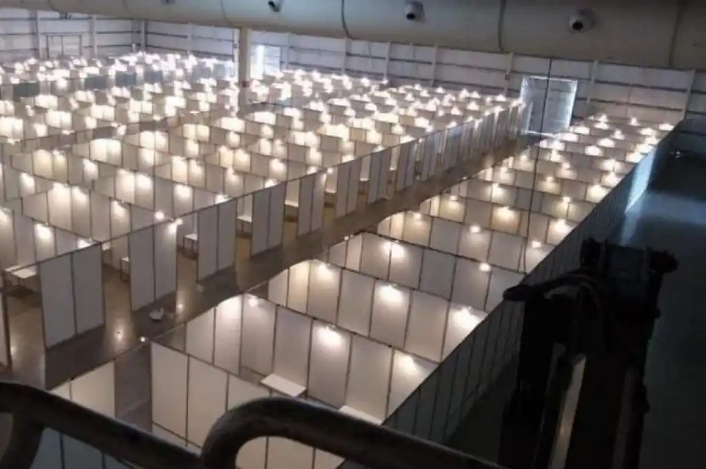 Tecnópolis espera por los enfermos leves