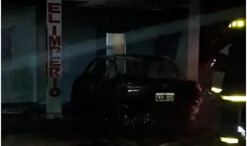 Herido con arma de fuego e incendios