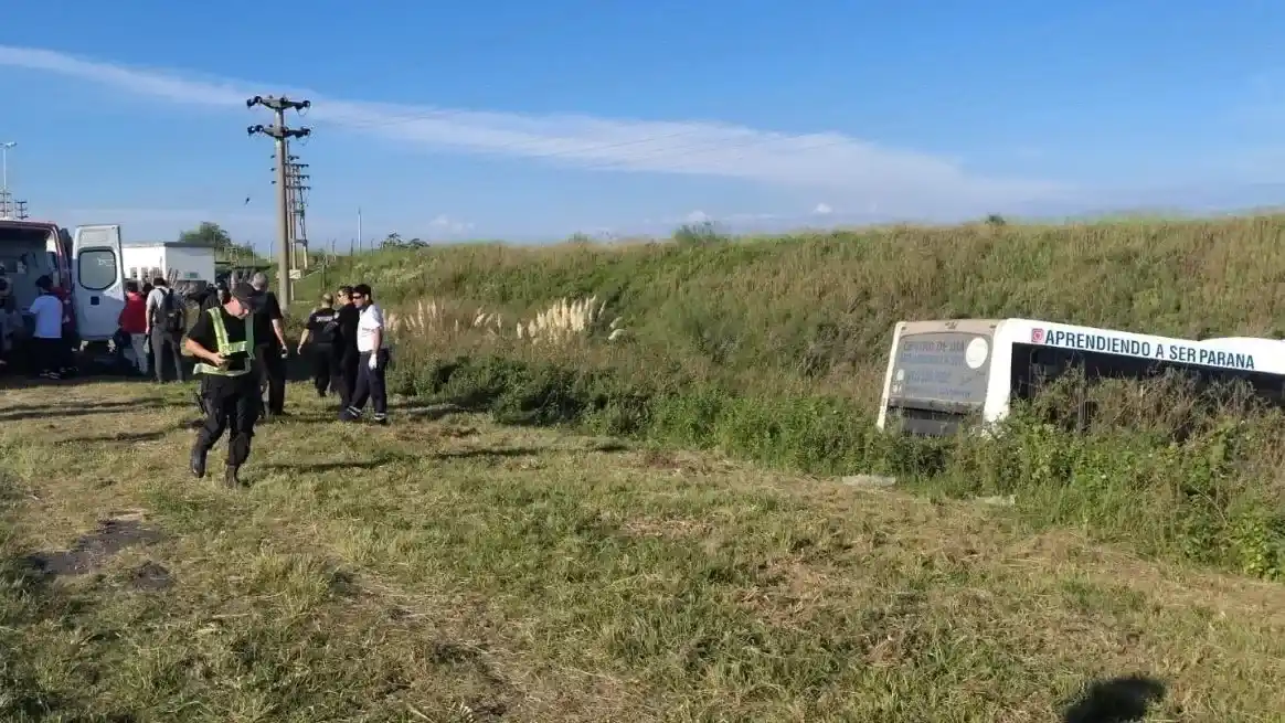 El siniestro motivó un importante operativo de rescate. Foto: Gentileza