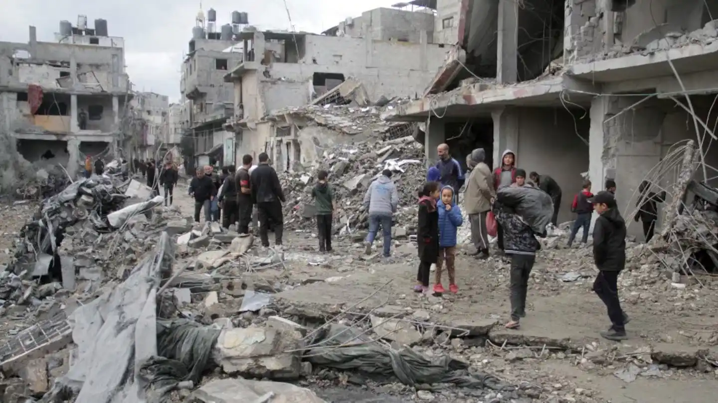 Gaza está devastada tras más de un año de guerra (Foto: Reuters)