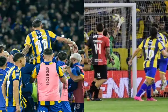 El gol de Di María y la vergüenza rojinegra