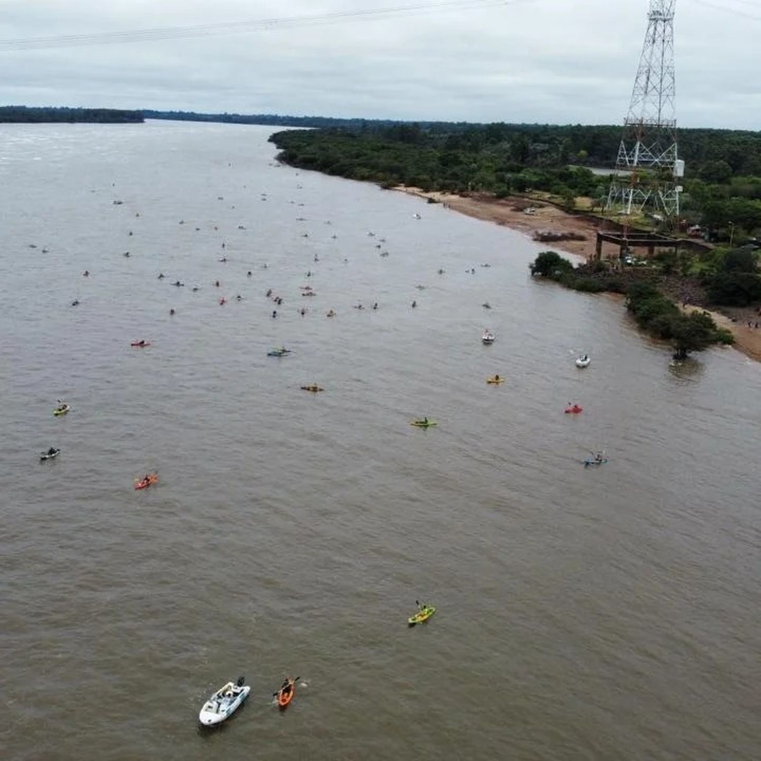 El mal clima no impidió pescar bogas en Entre Ríos